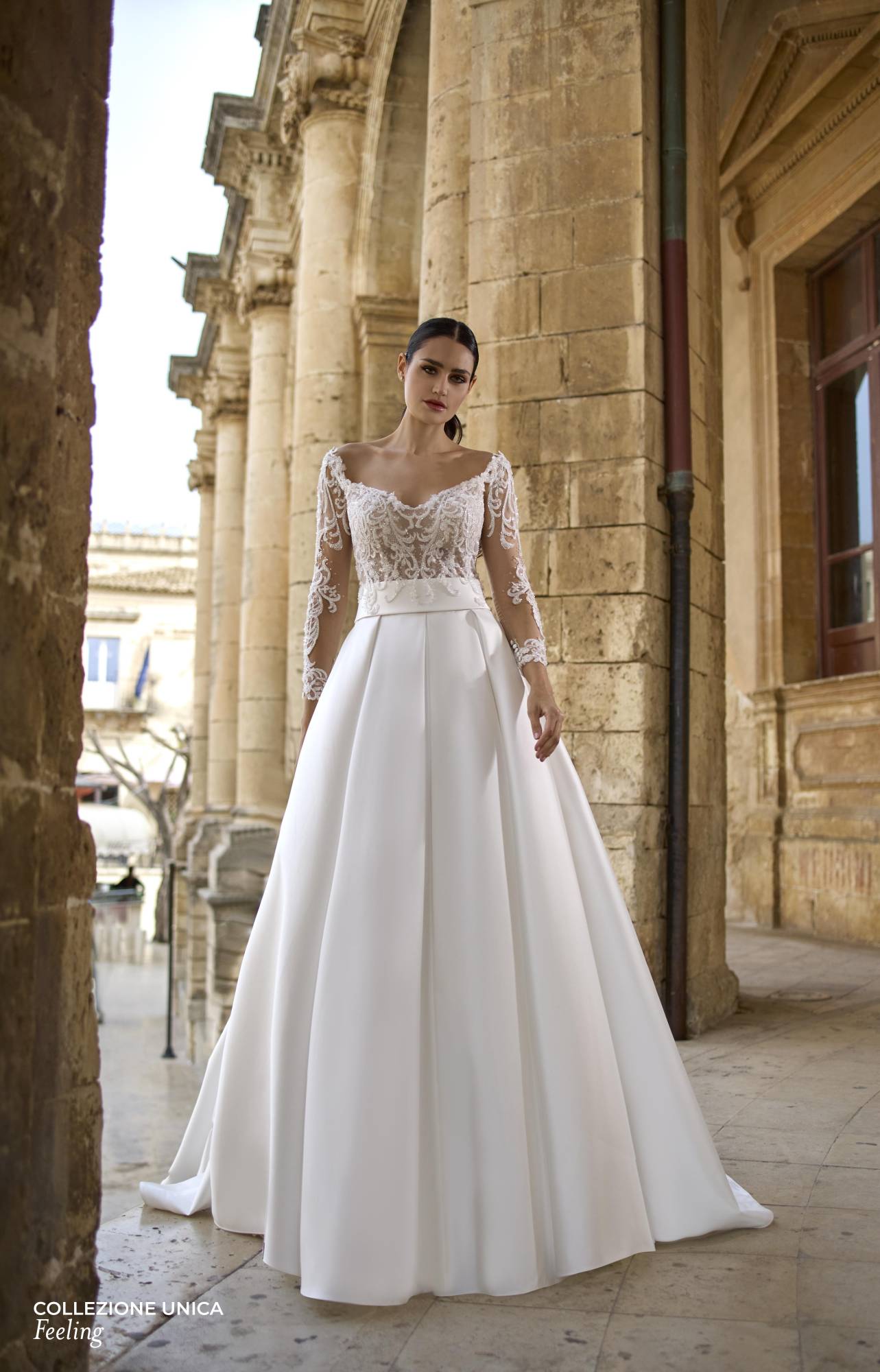 Manica Lunga Abiti Da Sposa Dalin Nicole Spose Davino Spose Prezzi