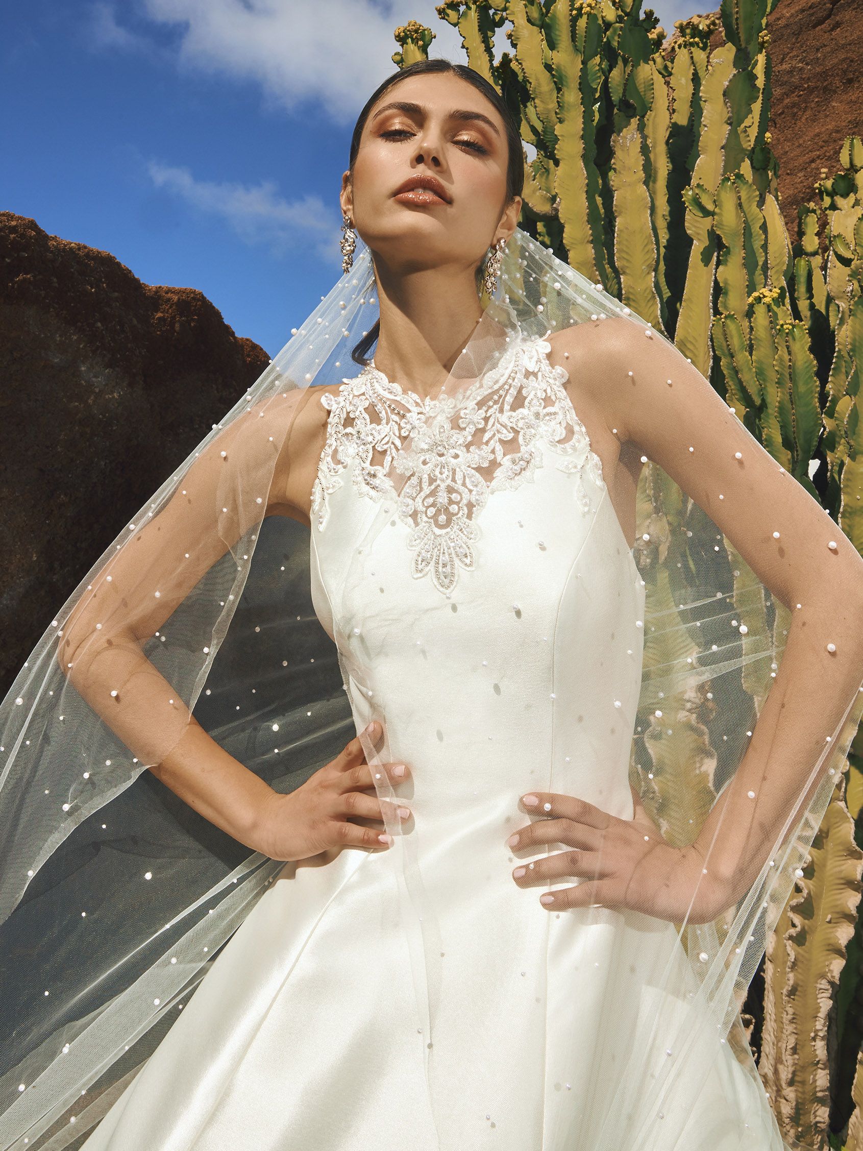 Acconciature Velo Abito Sposa PRONOVIAS VELO VLA06 – Davino