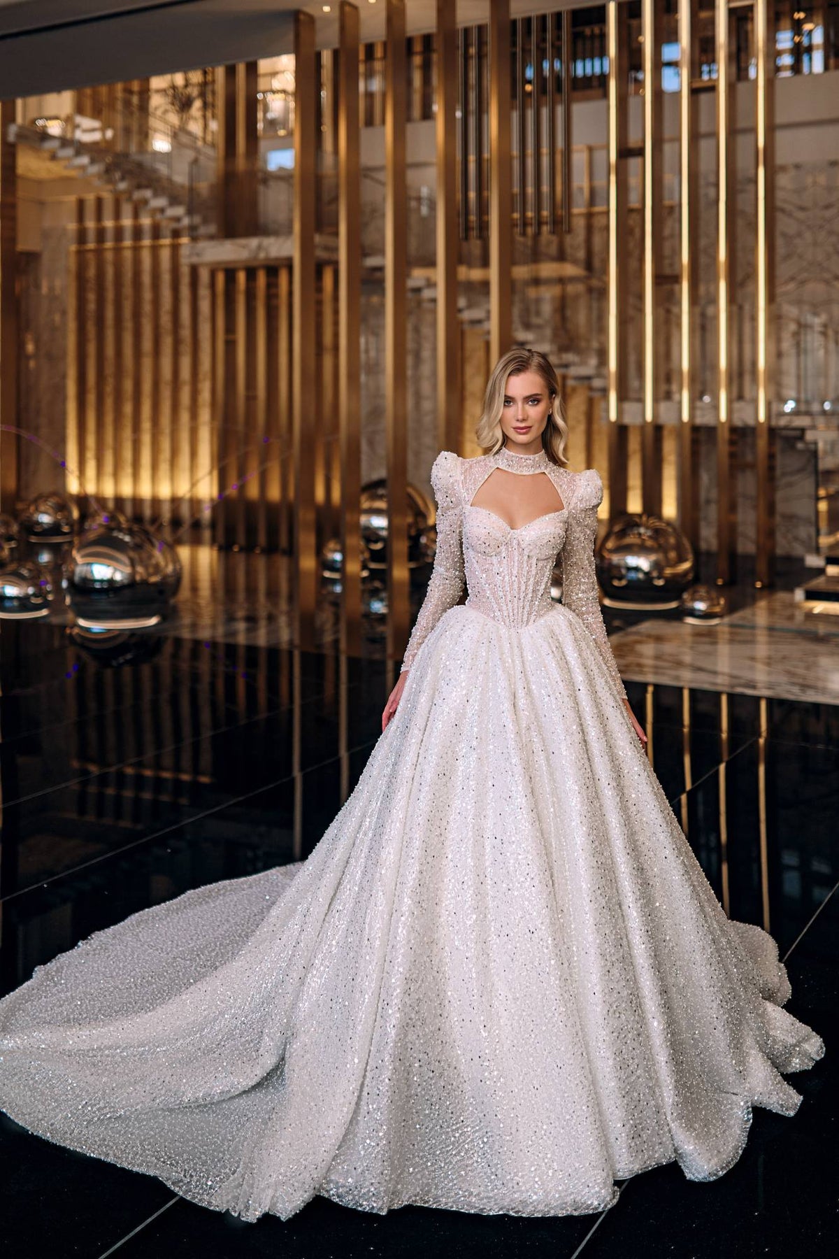 tulle vestito da sposa gonfio