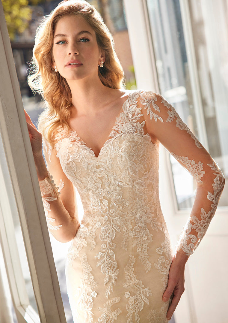 PRONOVIAS - WHITE ONE - FLAMING